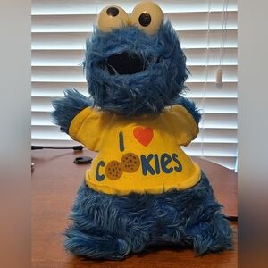 Vintage 1982 Cookie Monster plush